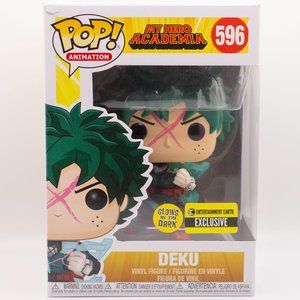 Funko Pop Vinyl MHA My Hero Academia Izuku Midoriya "Deku" #596 GitD EE Exc